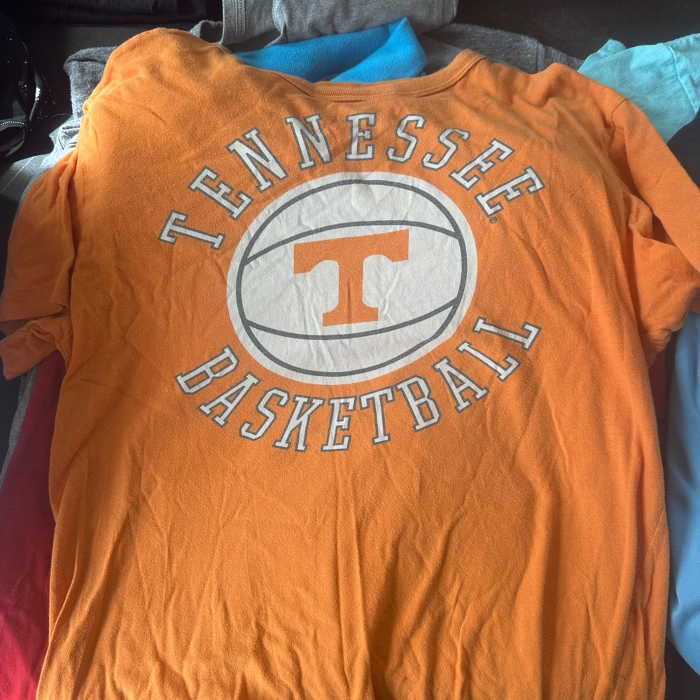 Tennessee Basketball Orange Kids Tee